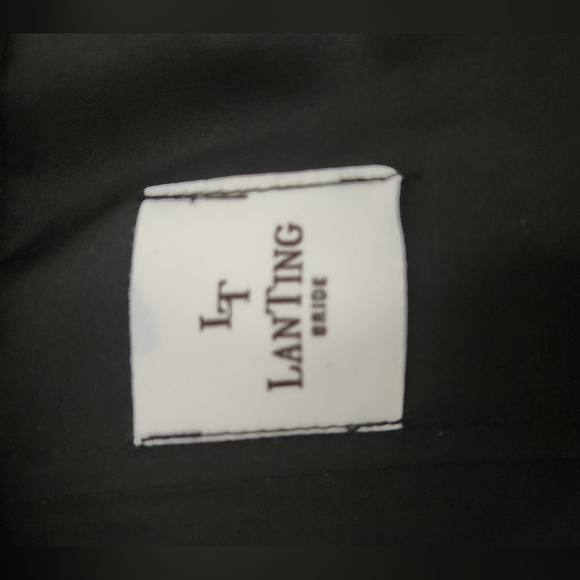 LanTing Bride Black Goth Mother of Bride Groom Lace Size M? - Picture 5 of 5